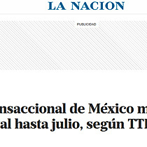 El mercado transaccional de Mxico moviliza un 28% menos de capital hasta julio, segn TTR Data